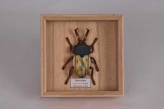 Koikko: insectum Series — Kimekomi Insect Rainbow Stag Beetle (Made with 3D Printing Technology)