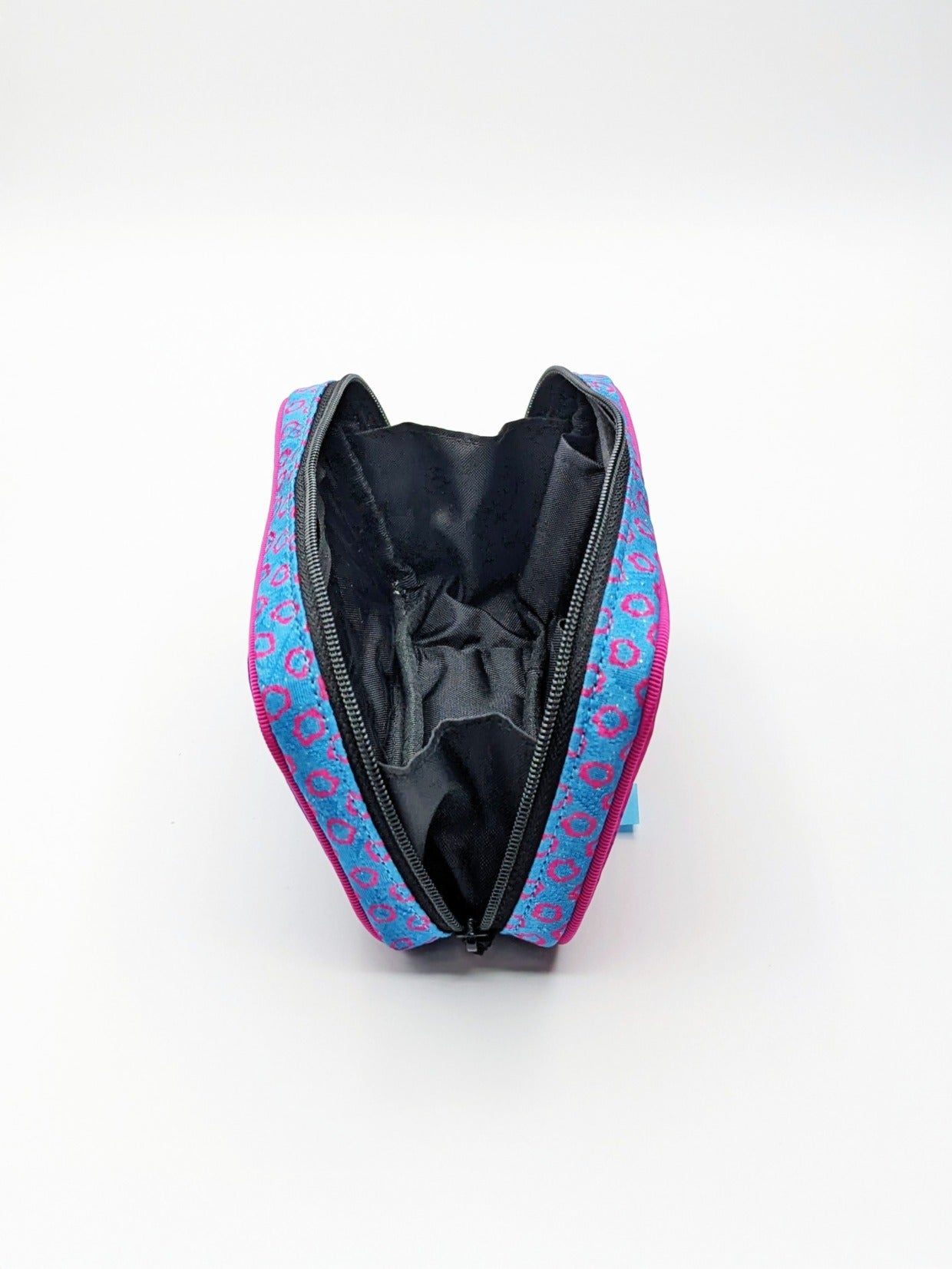 Tomita Sen Kogei: SARAKICHI – Komon Pouch (Blue/Pink)