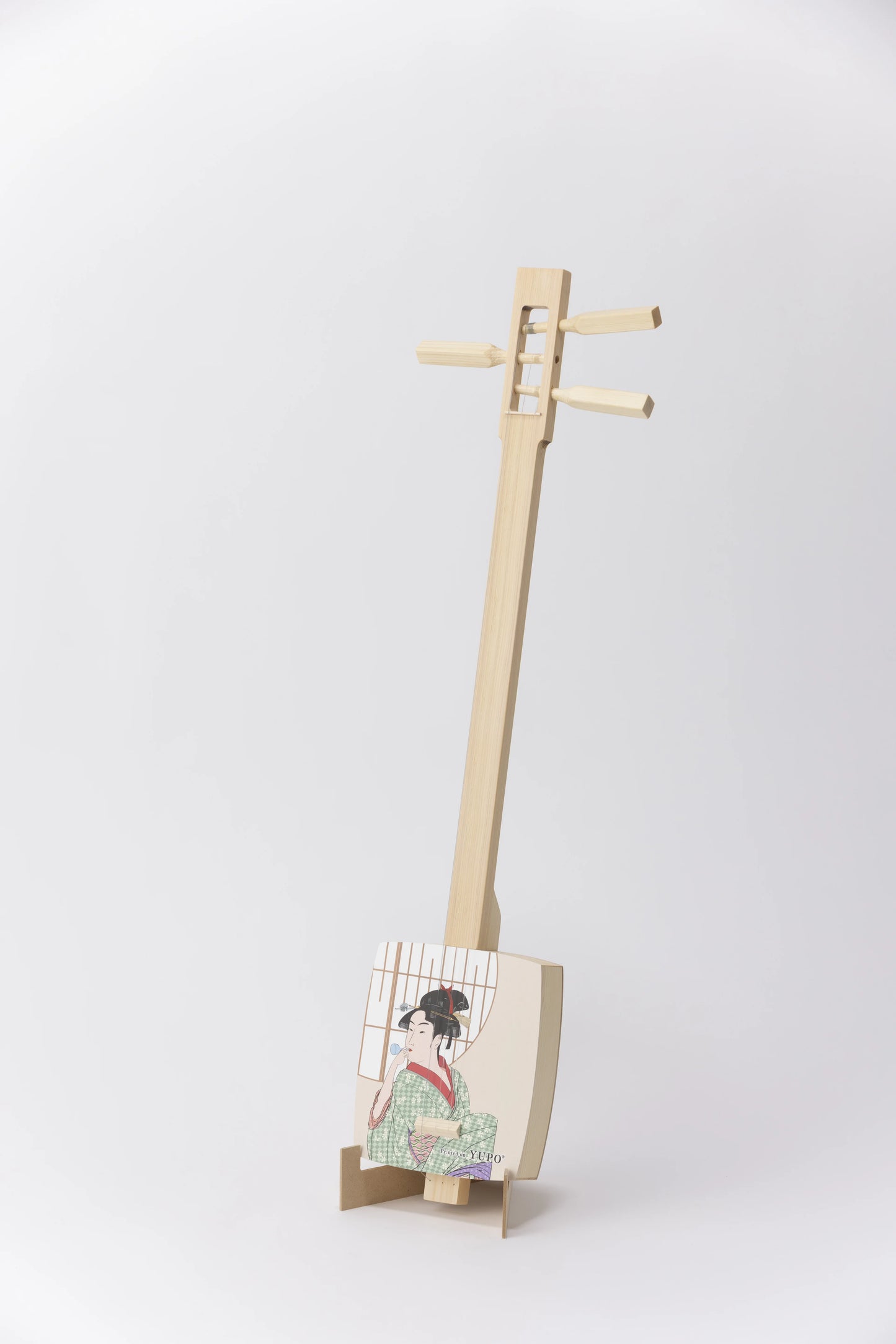 Sangenshi Kikuoka: Chinton EDO Series Playable Mini Shamisen – Bijin-ga