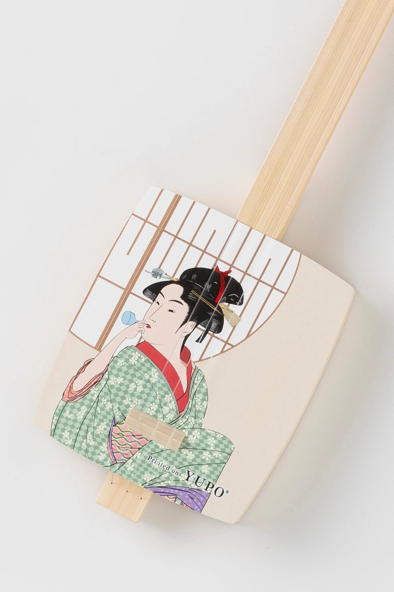 Sangenshi Kikuoka: Chinton EDO Series Playable Mini Shamisen – Bijin-ga