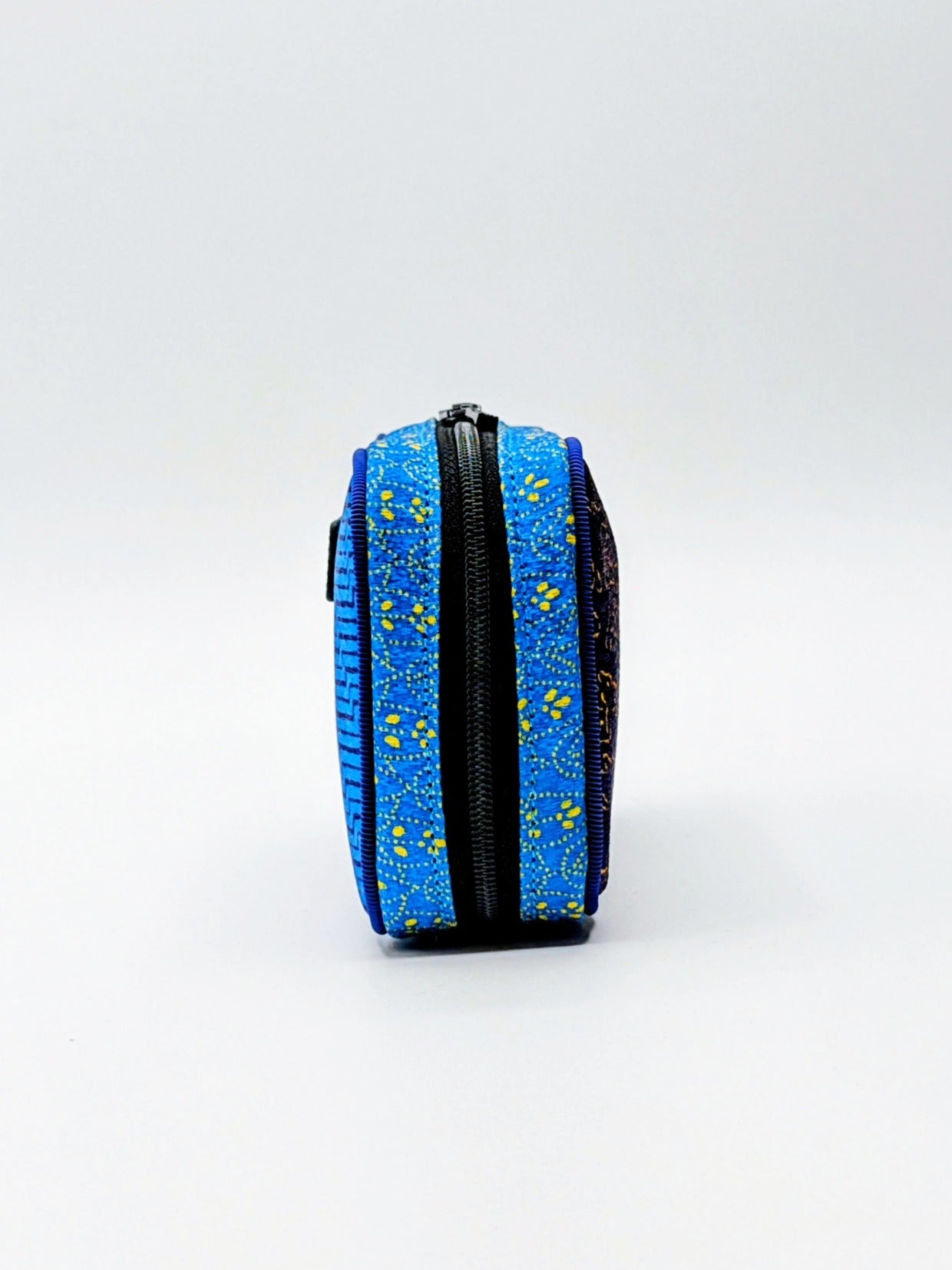 Tomita Sen Kogei: SARAKICHI – Komon Pouch (Yellow/Blue)