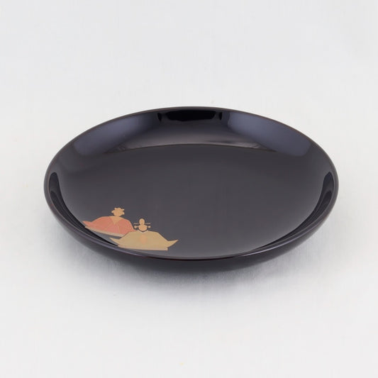 Kato Lacquerware: Wajima Lacquerware Individual Plates with Gogatsu Festival Maki-e