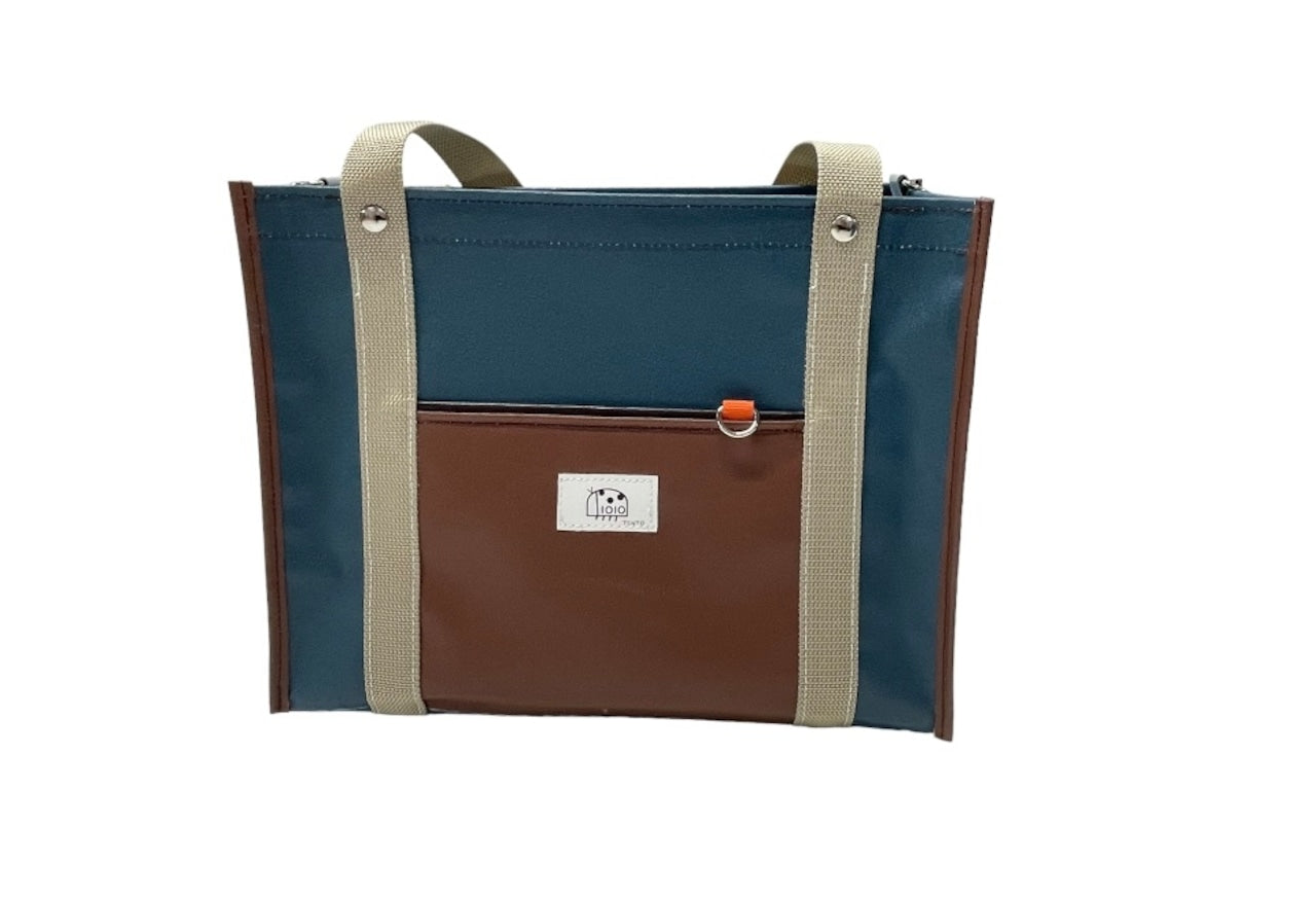 SCT: Hand-made Square Bag Large w/ Zipper