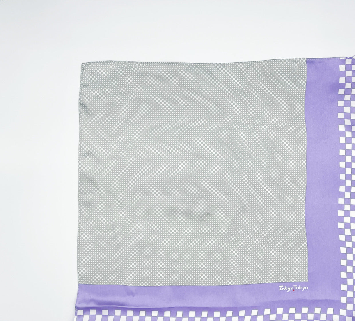 Tomita Sen Kogei: Tokyo Tokyo Furoshiki Stole (Purple)