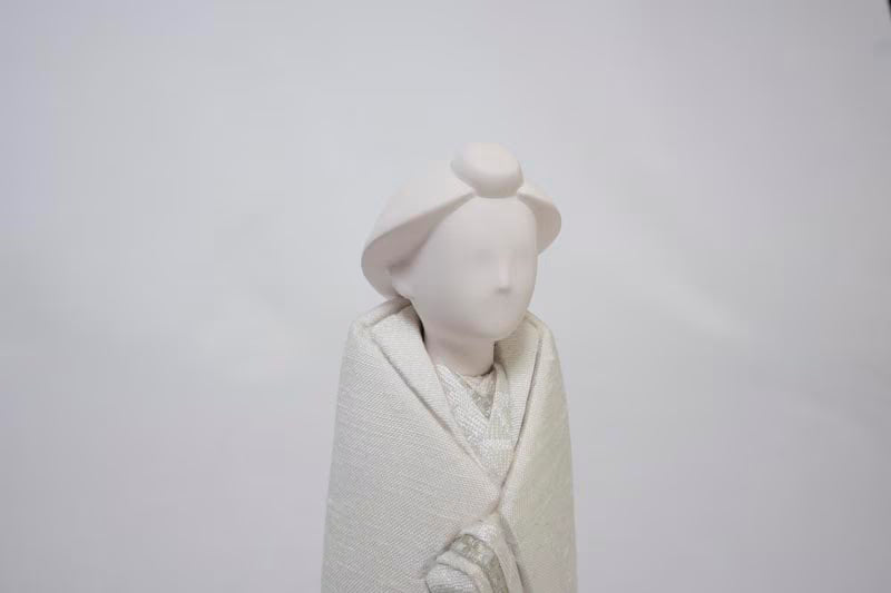 Koikko: Hina Ningyo Simple Modern Standing Hina White Model 2