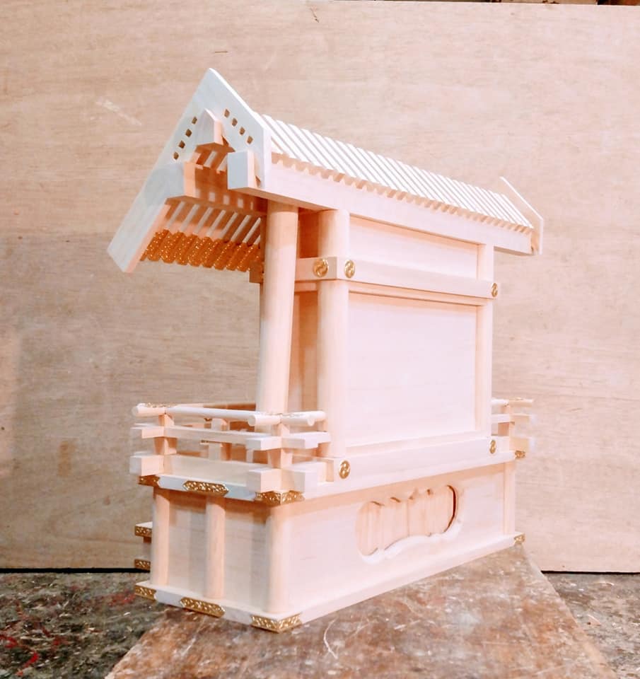 Sato Mokko: Solid Hinoki Shinto Shrine