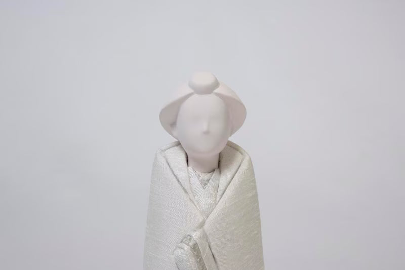 Koikko: Hina Ningyo Simple Modern Standing Hina White Model 2