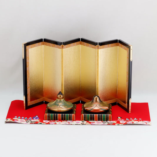 Kato Lacquerware: Wajima Lacquerware Hina Doll Display