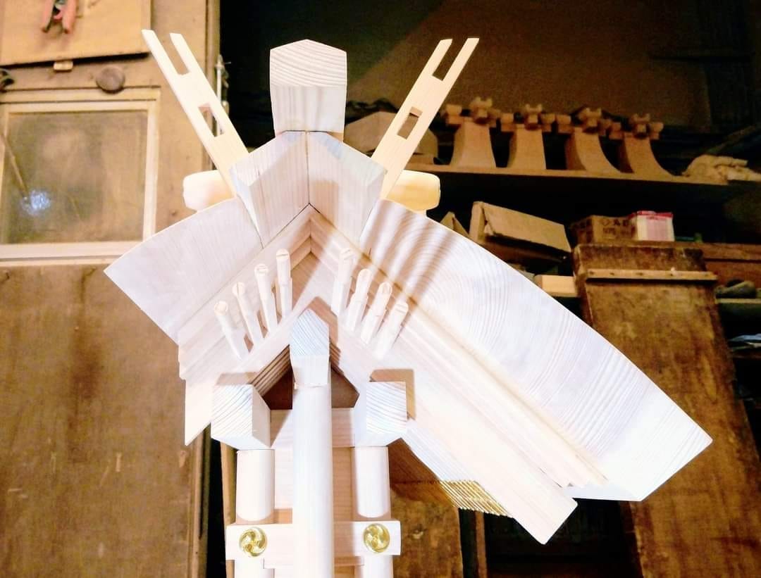 Sato Mokko: Solid Hinoki Shinto Shrine