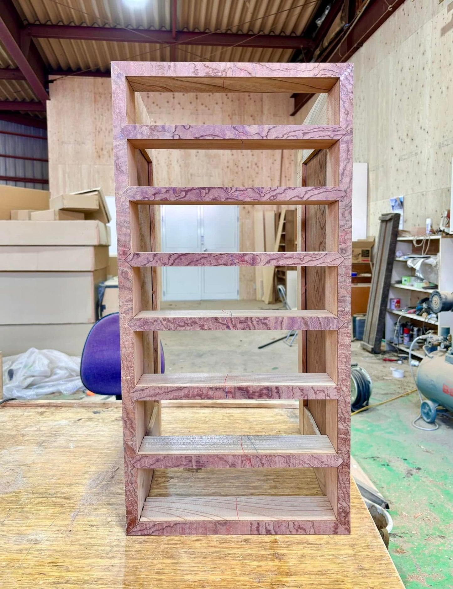 Sato Mokko: Solid Keyaki Joinery Chest