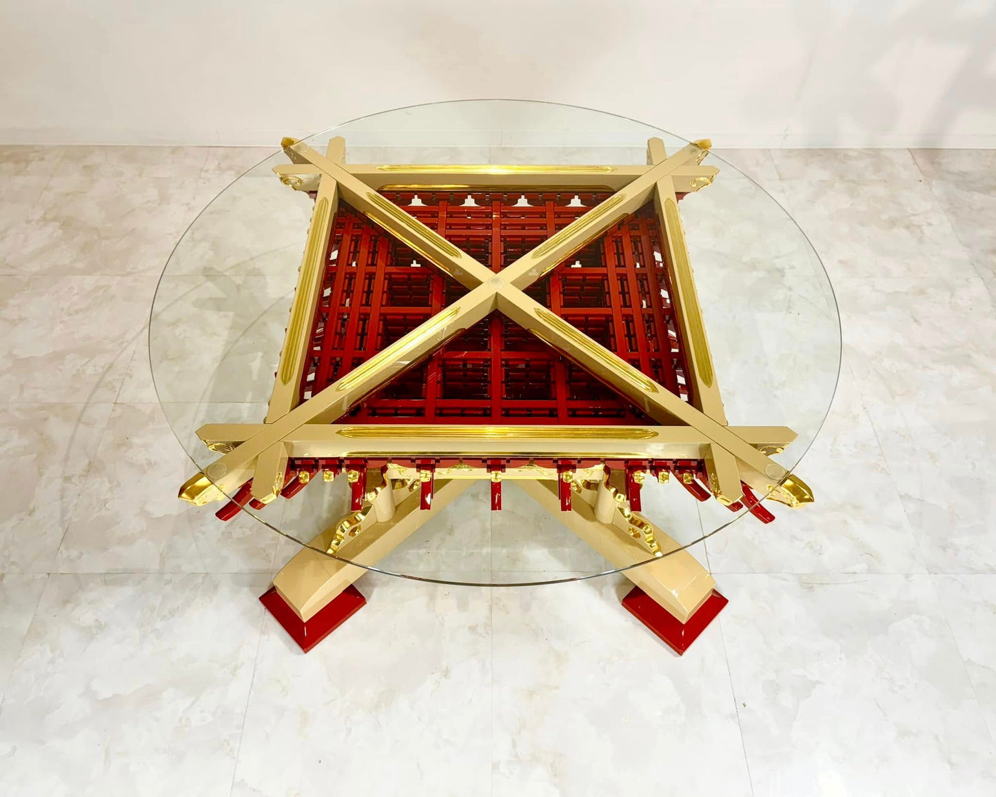 Sato Mokko: Masugumi Sofa Table