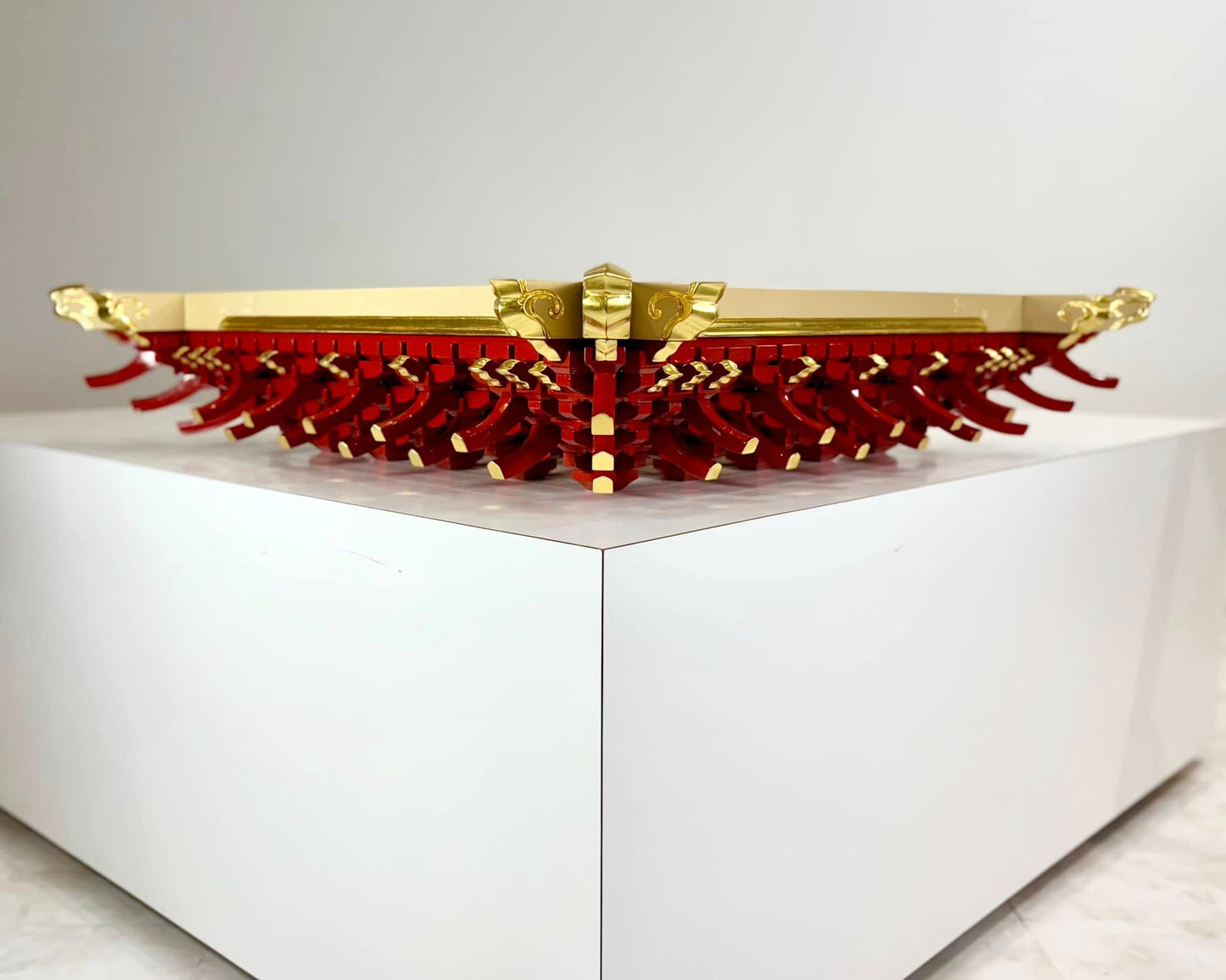 Sato Mokko: Masugumi Sofa Table