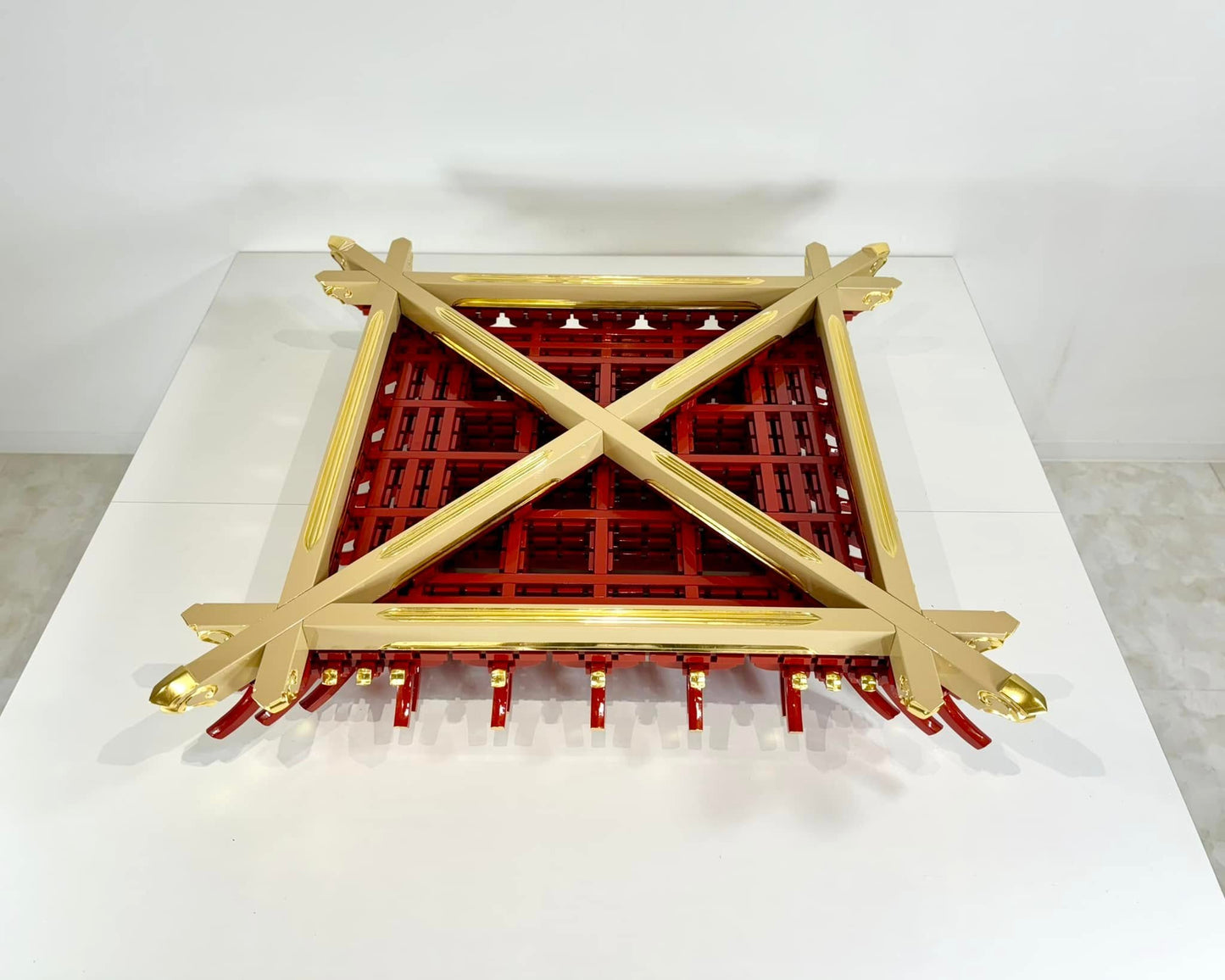 Sato Mokko: Masugumi Sofa Table
