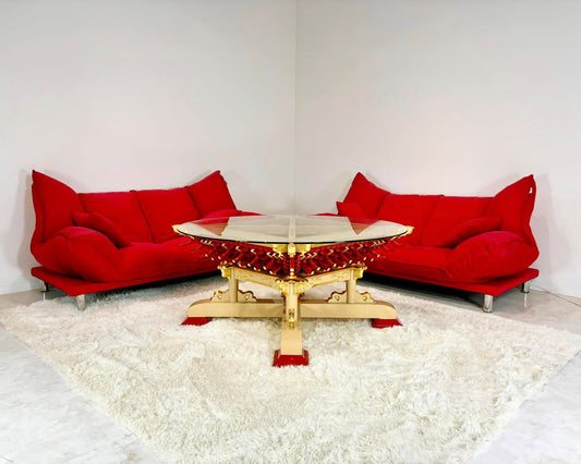 Sato Mokko: Masugumi Sofa Table