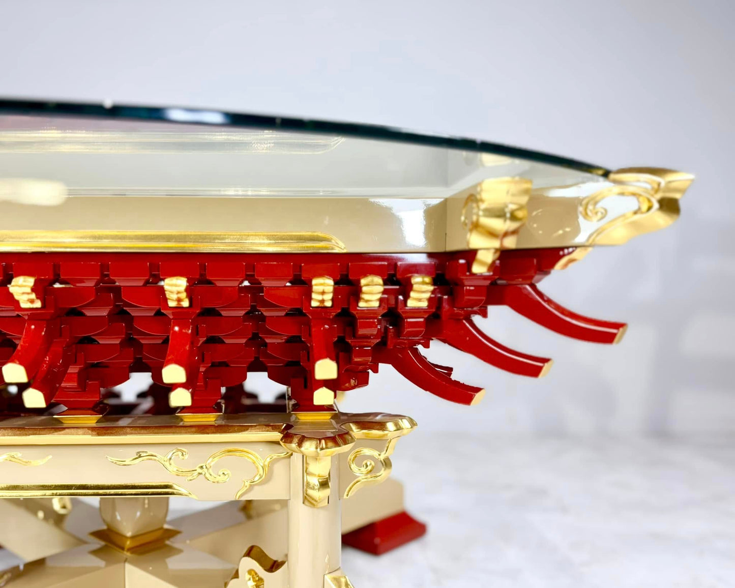 Sato Mokko: Masugumi Sofa Table