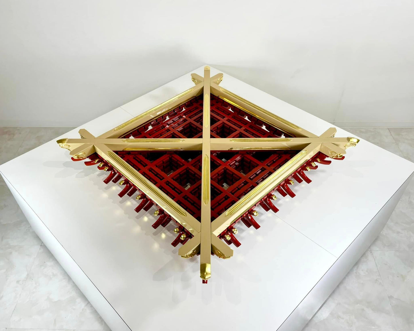 Sato Mokko: Masugumi Sofa Table