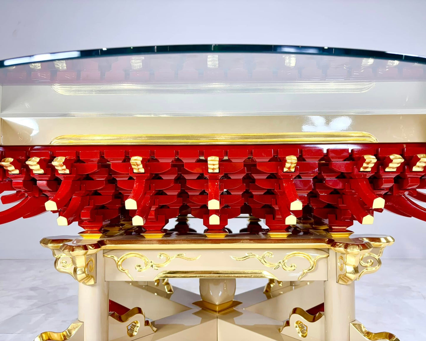 Sato Mokko: Masugumi Sofa Table