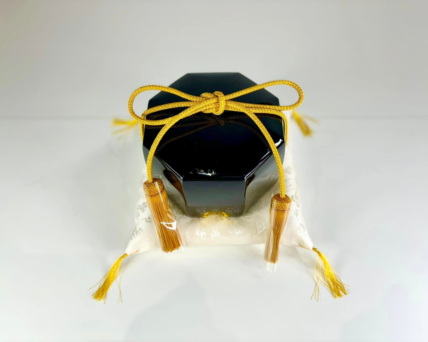 Sato Mokko: Tamatebako Treasure Box in Black Lacquer