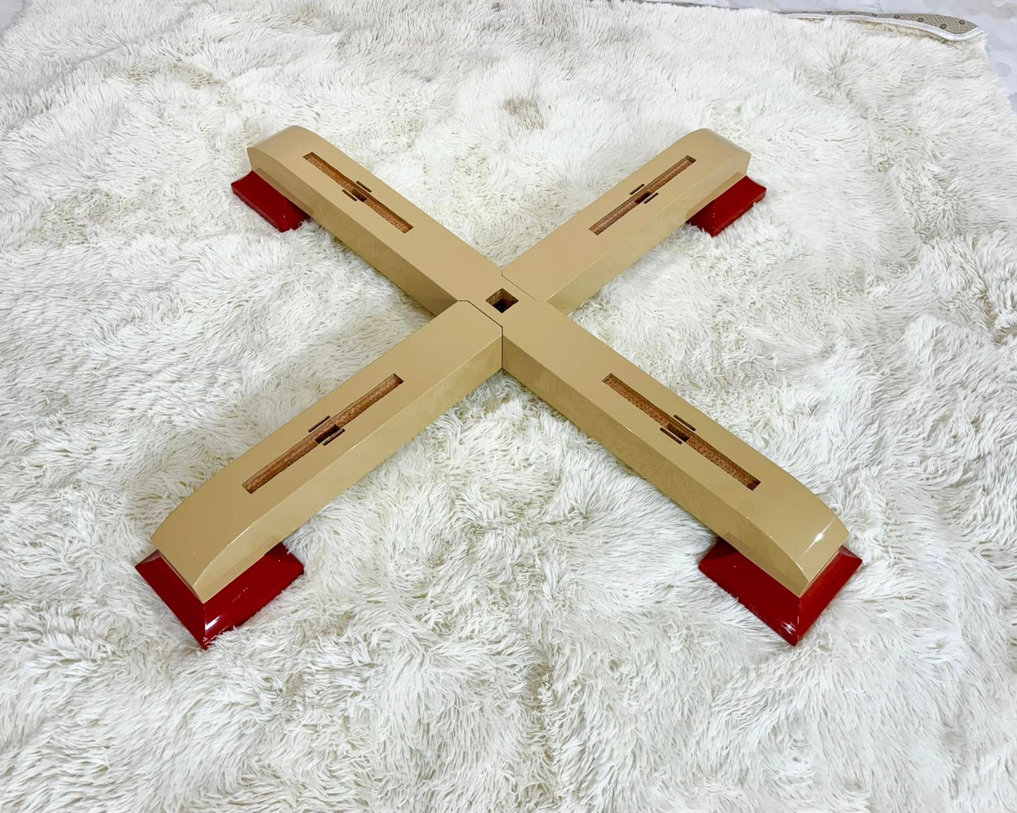 Sato Mokko: Masugumi Sofa Table