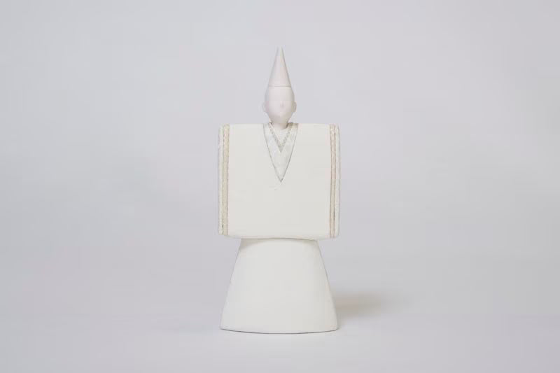 Koikko: Hina Ningyo Simple Modern Standing Hina White Model 2