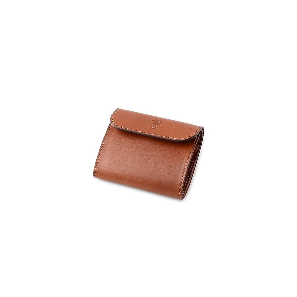 Takumics: Quattro Plus Tri-Fold Wallet — Classic Brown / Italian Leather