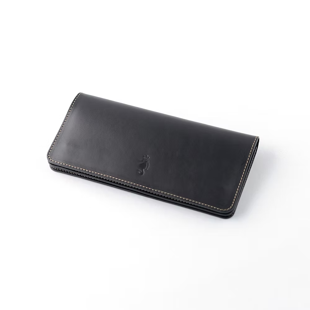 Takumics: Dodici Long Wallet — Classic Black / Italian Leather