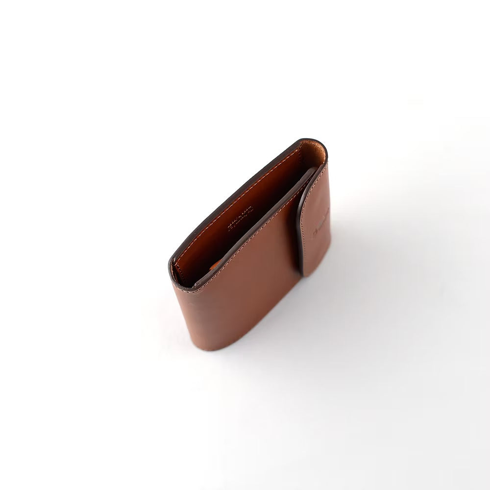 Takumics: Otto Bi-Fold Wallet — Classic Brown / Italian Leather