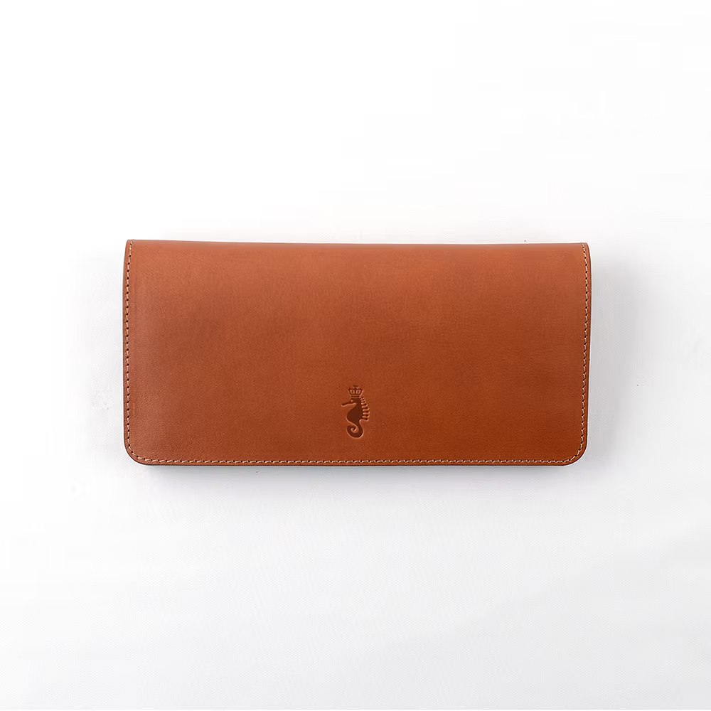 Takumics: Dodici Long Wallet — Classic Brown / Italian Leather
