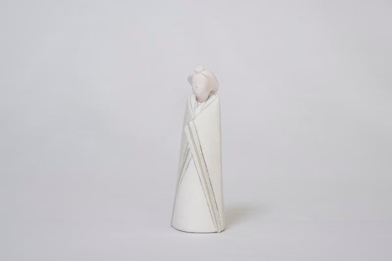 Koikko: Hina Ningyo Simple Modern Standing Hina White Model 2