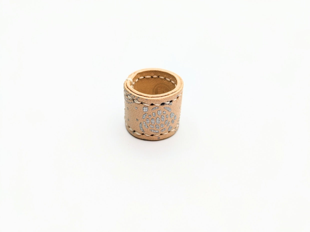 Tomita Sen Kogei: Scarf Ring (Whirlpool & Turtle)