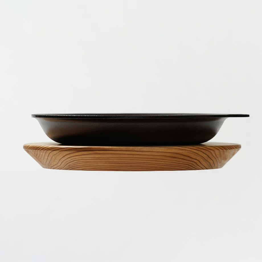 Yamaco: TANZO×SKYWOOD: Yoshino Cedar Round Pot Trivet (Small)
