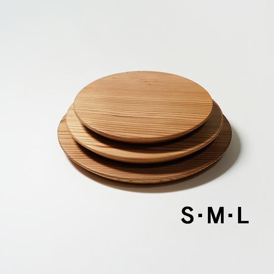 Yamaco: TANZO×SKYWOOD: Yoshino Cedar Round Pot Trivet (Small)