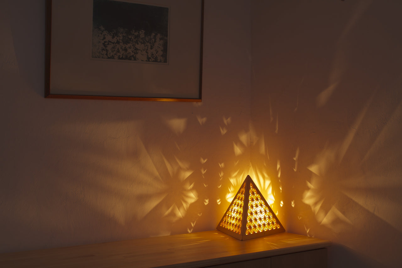 Kinoakari: Desk Lamp - Asanoha Light ASA-27