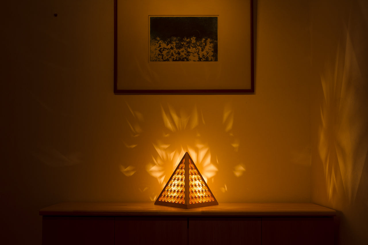 Kinoakari: Desk Lamp - Asanoha Light ASA-27
