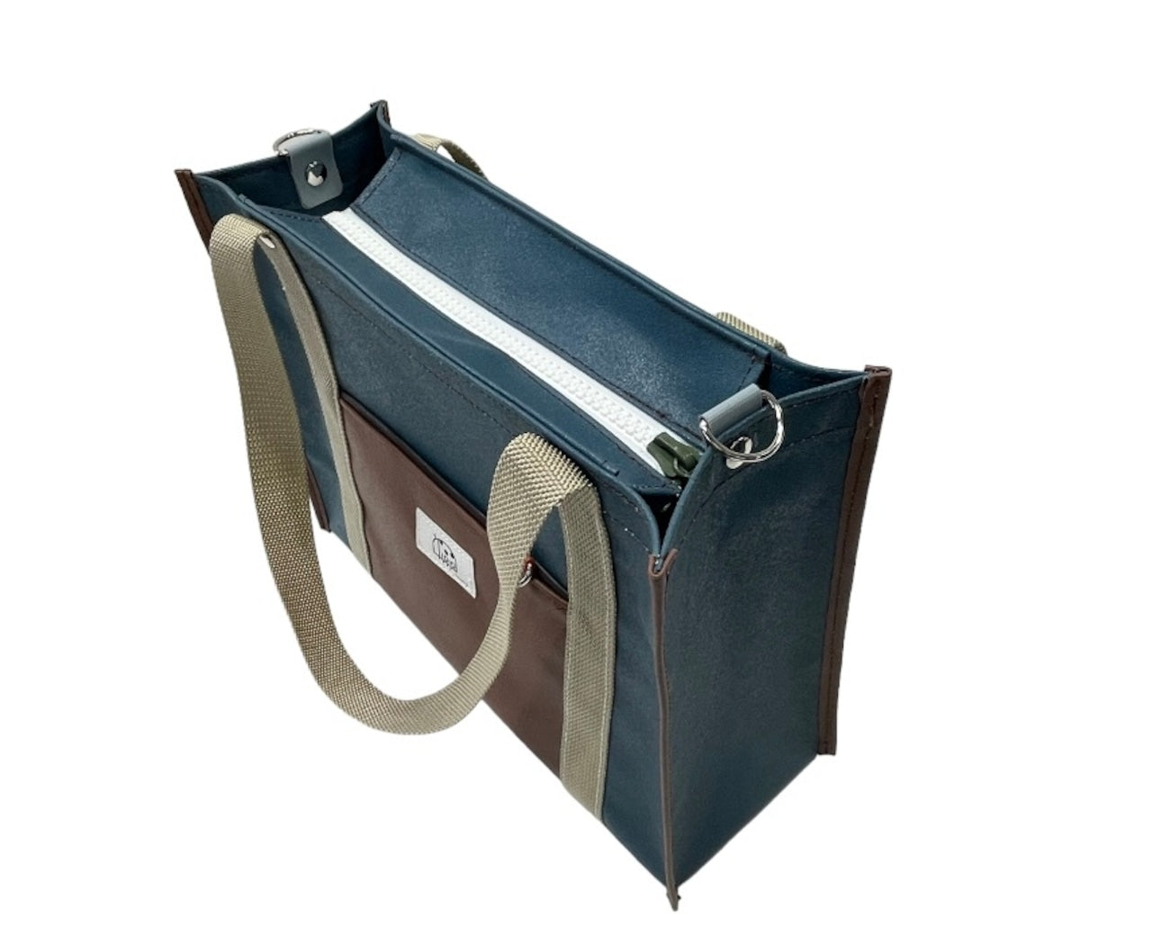 SCT: Hand-made Square Bag Large w/ Zipper