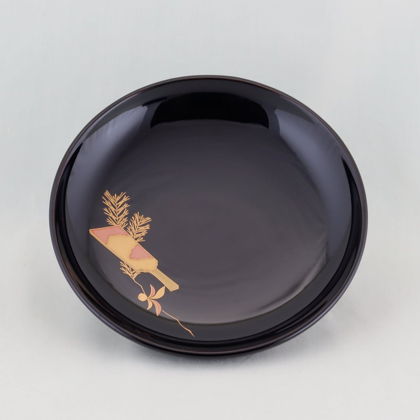 Kato Lacquerware: Wajima Lacquerware Individual Plates with Gogatsu Festival Maki-e