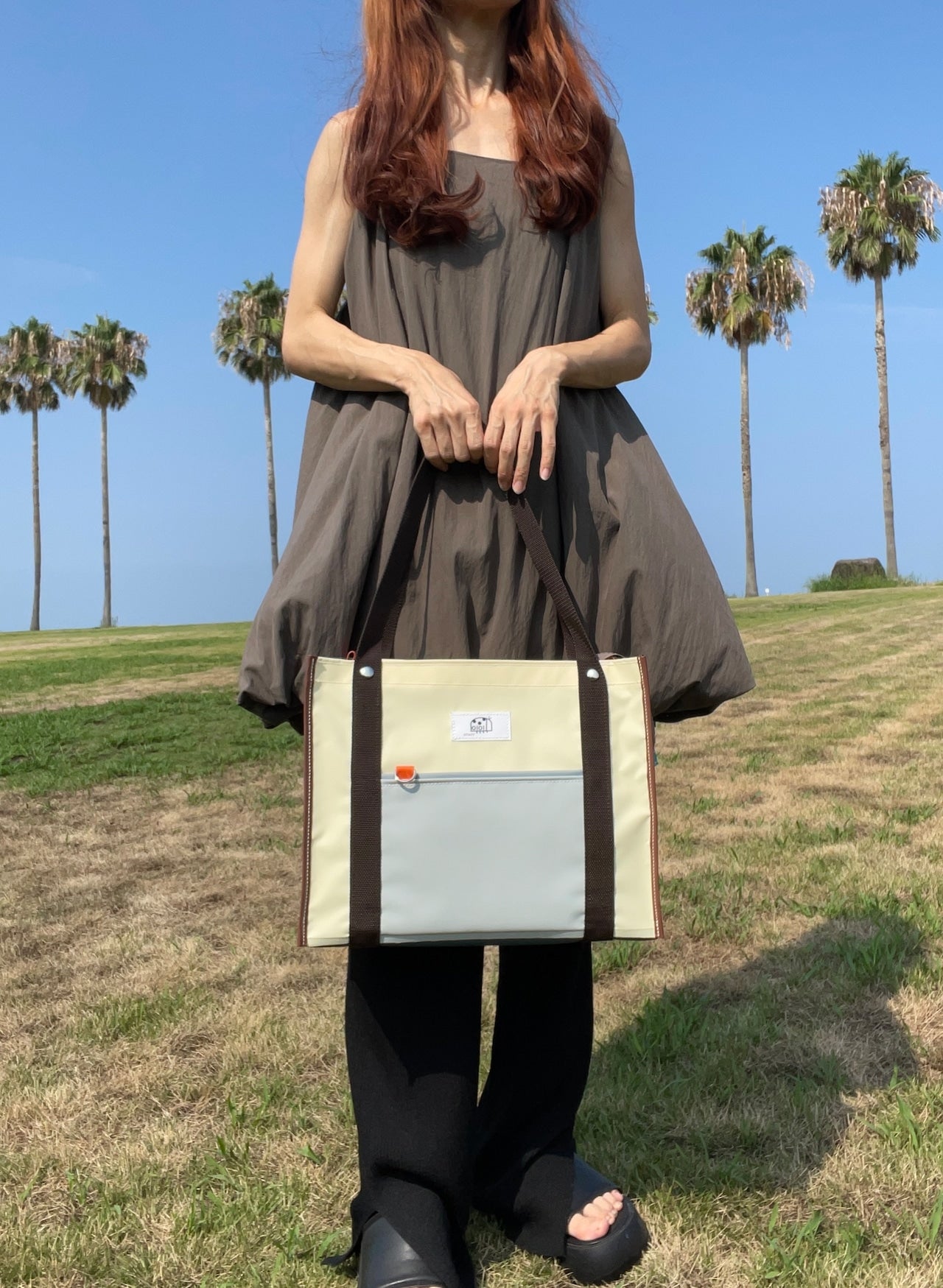 SCT: Hand-made Tote Bag (Large) w/ Zipper