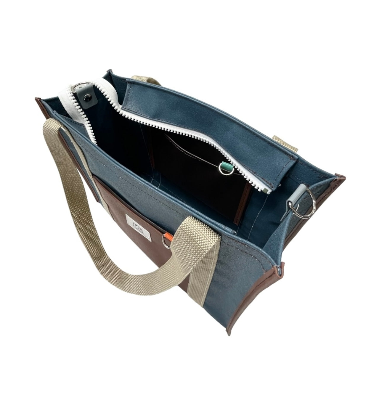 SCT: Hand-made Square Bag Large w/ Zipper