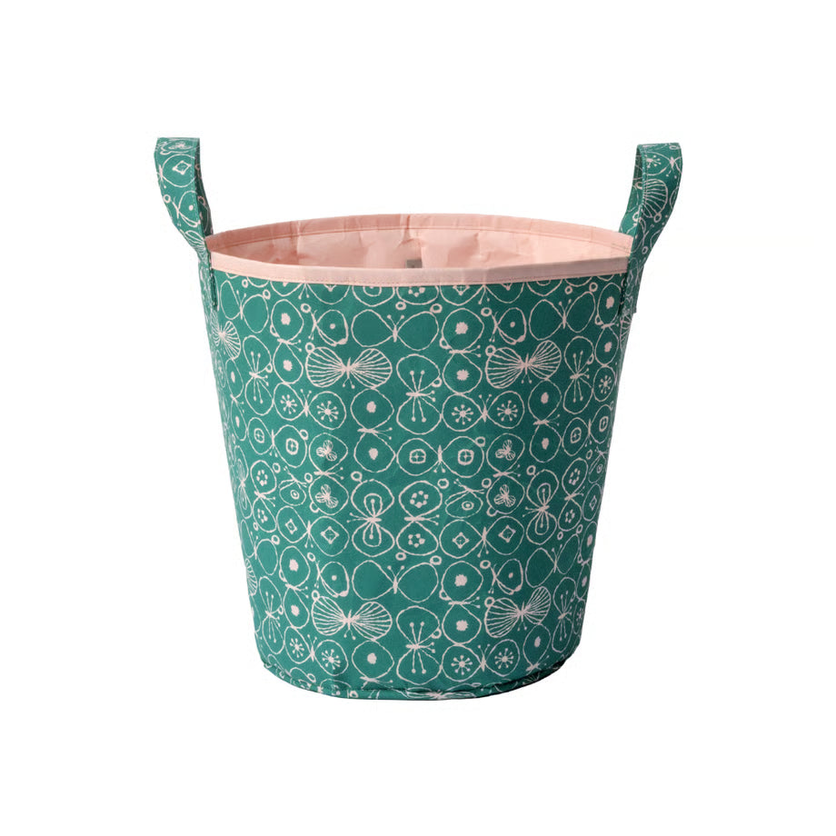 SIWA: mina perhonen Washi Paper Laundry Basket S – Party Pink
