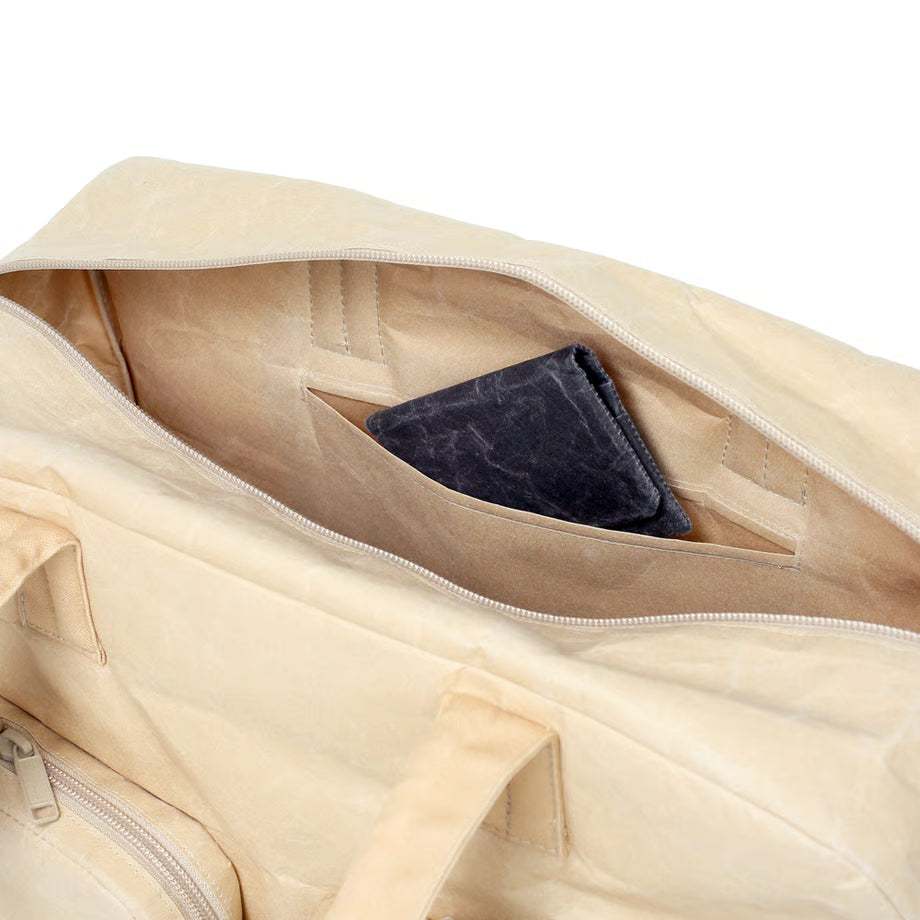SIWA: Washi Paper Overnight Bag – Brown