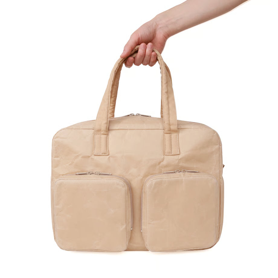 SIWA: Washi Paper Overnight Bag – Gray