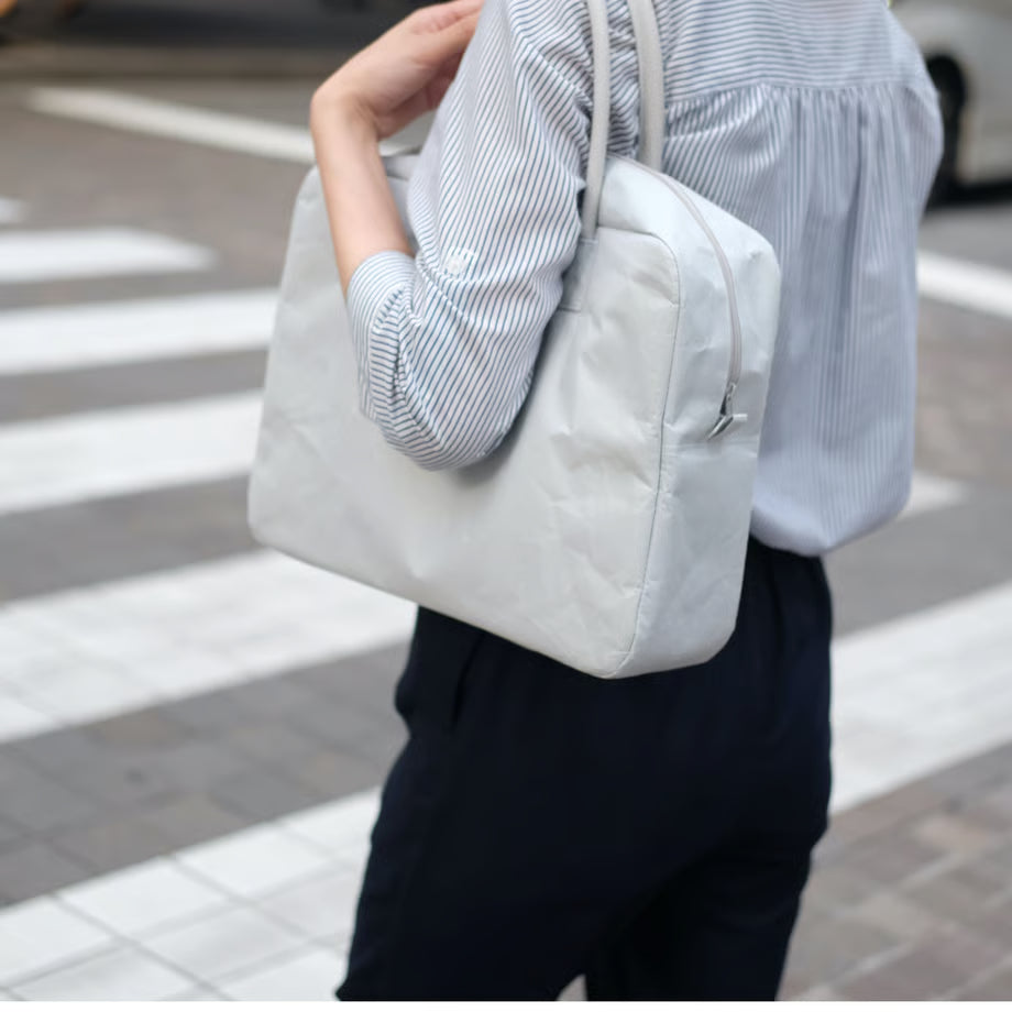 SIWA: Washi Paper Briefcase M – Gray