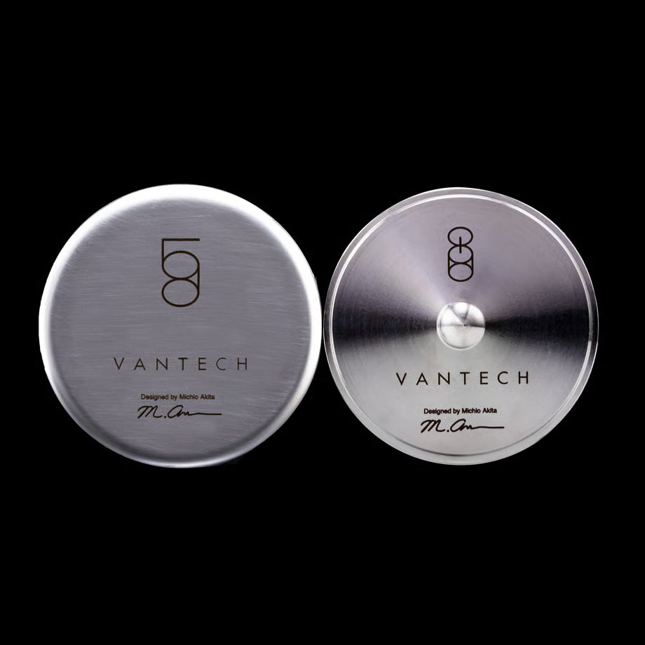 VANTECH: “Magic Guinomi” 50 mm & Φ8 Stainless Steel Sake Cup Set