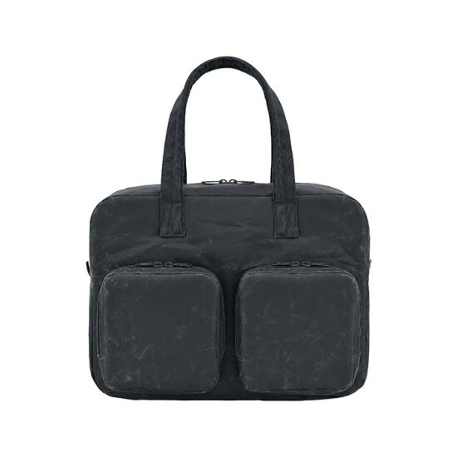 SIWA: Washi Paper Overnight Bag – Black