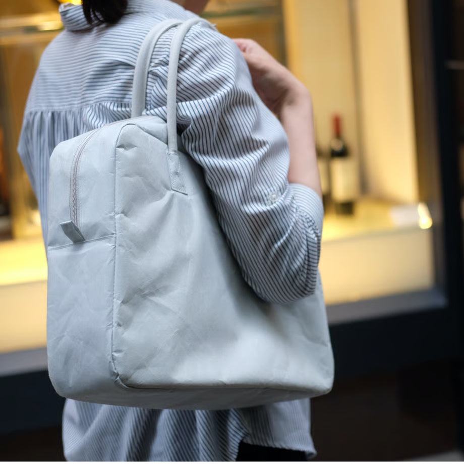 SIWA: Washi Paper Briefcase M – Gray