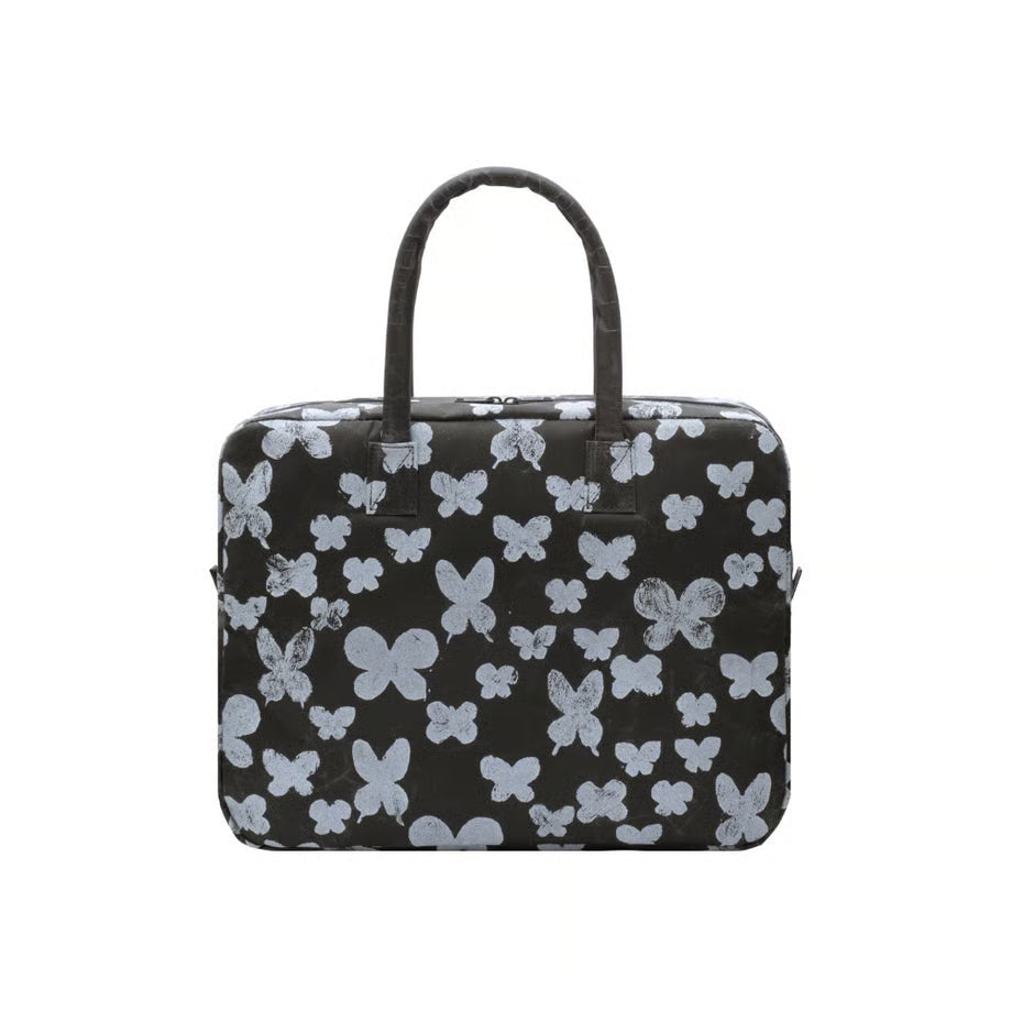 SIWA: mina perhonen Washi Briefcase M – Memoria Black