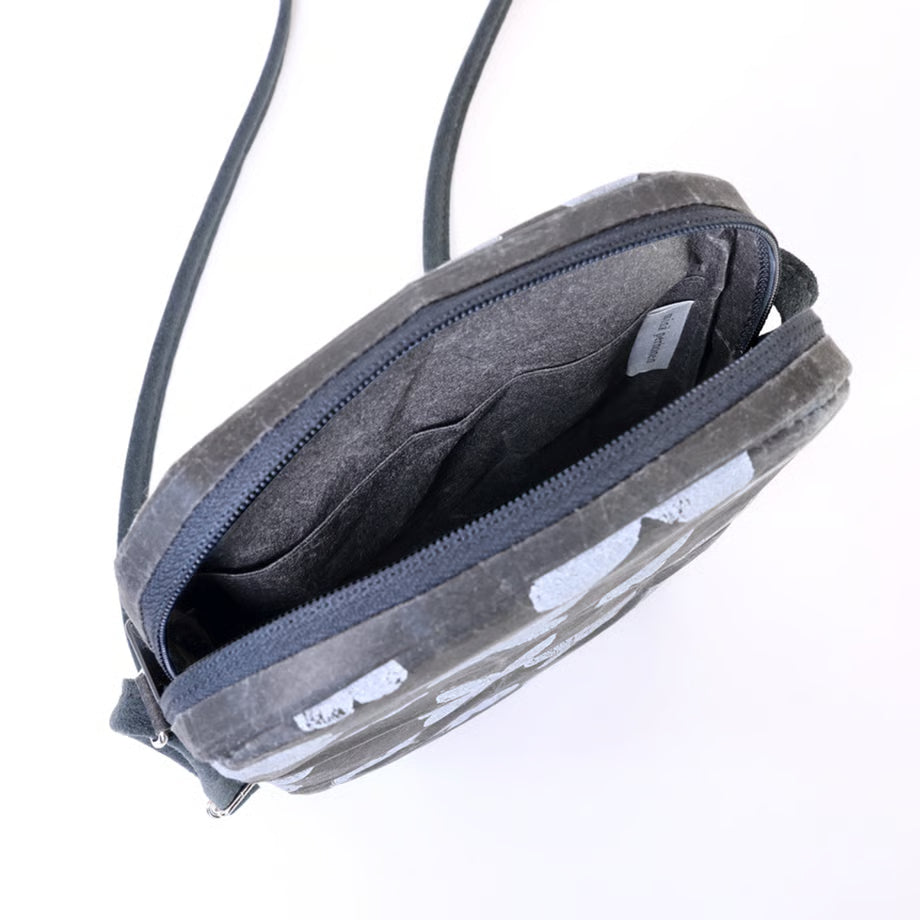 SIWA: mina perhonen Washi Square Pochette – Memorial Black