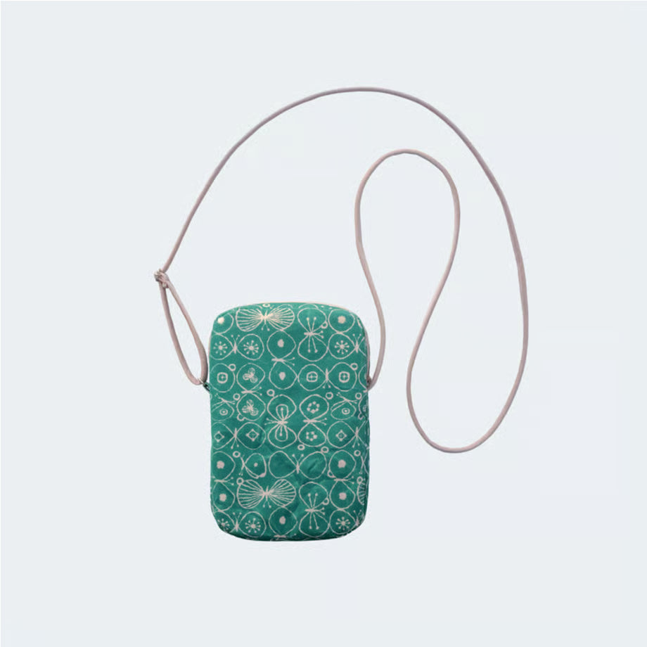 SIWA: mina perhonen Washi Square Pochette – Party Pink