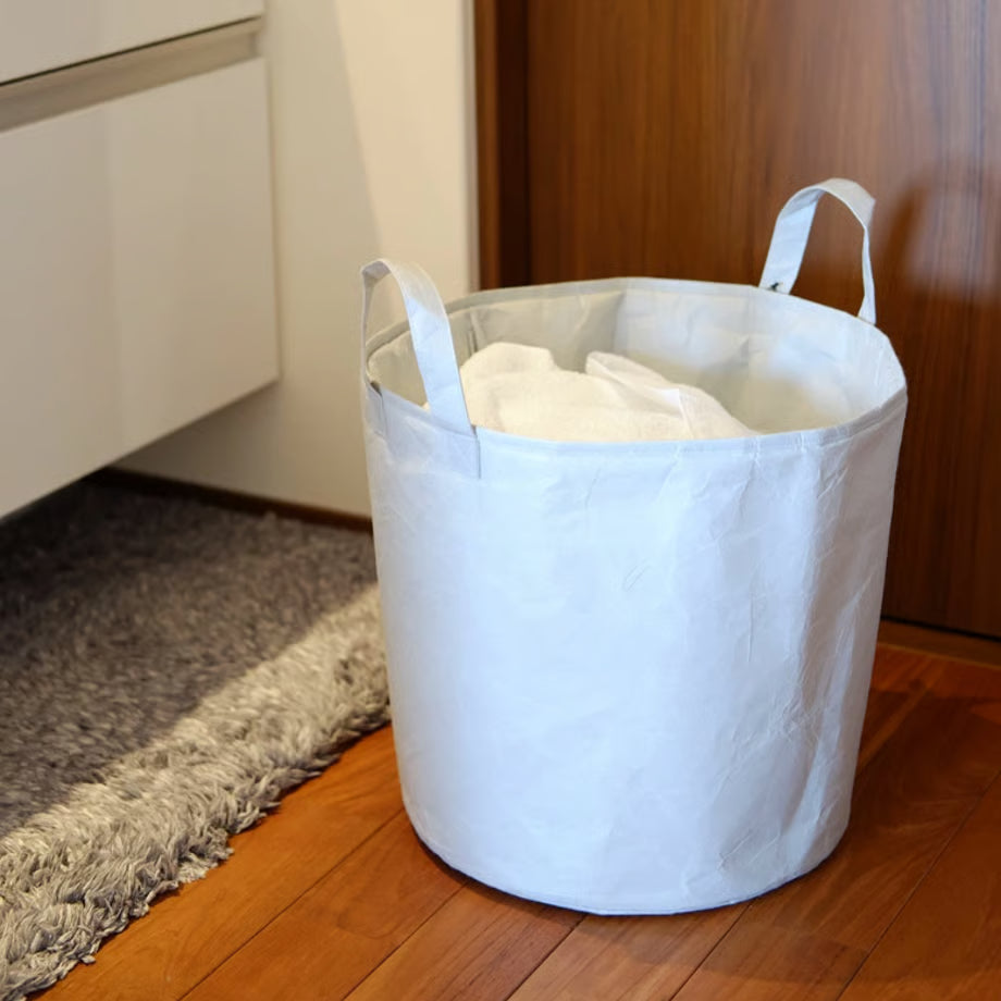SIWA: Washi Paper Laundry Basket M – Brown