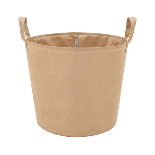 SIWA: Washi Paper Laundry Basket M – Brown